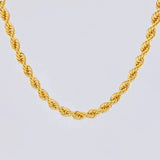 Cadena Lazo 18.8g / 24 in / 5.3mm Oro Amarillo 18K