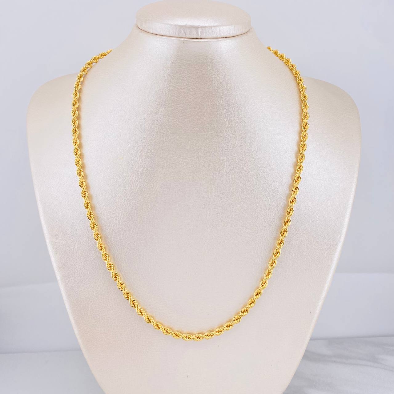 Cadena Lazo 9.2g / 20 in / 3.8mm Oro Amarillo 18K