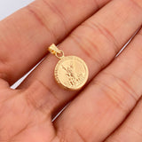 Guardian Angel Pendant 0.7gr / 3/4 in / 18K Gold