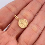 San Benito Pendant 0.85gr / 3/4 in / 18K Gold Yellow