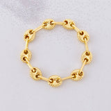 GC Diamond Cut Ring 0.85g / T6 3/4 Yellow Gold 18K