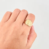 Anillo Virgen de Guadalupe 3.05g / T6 Oro Amarillo 18K