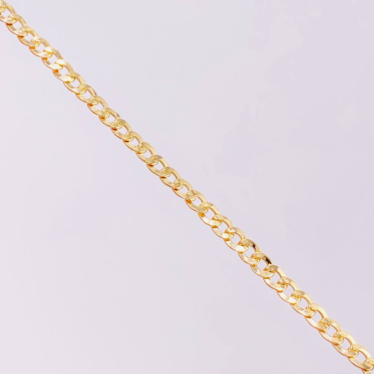 Pulso Cubano 1.85g / 7 1/4 in / 2.85mm Oro Amarillo 18K