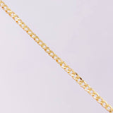 Pulso Cubano 1.85g / 7 1/4 in / 2.85mm Oro Amarillo 18K