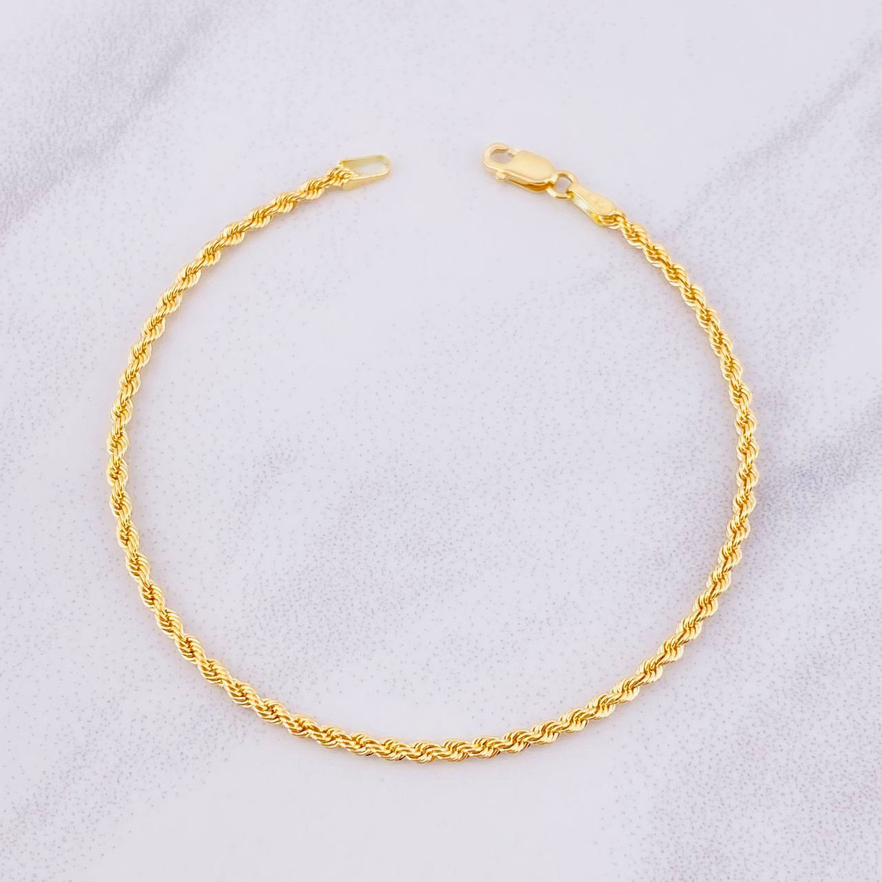 Pulso Lazo 1.55g / 7 1/4 in / 2.2mm Oro Amarillo 18K