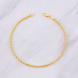 Pulso Lazo 1.55g / 7 1/4 in / 2.2mm Oro Amarillo 18K