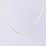 Cadena Plana 1.2g / 20 in / 0.95mm Oro Amarillo 18K