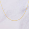 Cadena Plana 1.2g / 20 in / 0.95mm Oro Amarillo 18K