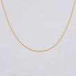 Venetian Chain 1.8 g / 17 3/4 in / 0.8 mm Yellow Gold 18K