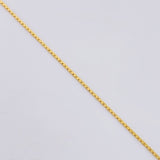 Venetian Chain 1.7 g / 18 in / 0.8 mm Yellow Gold 18K