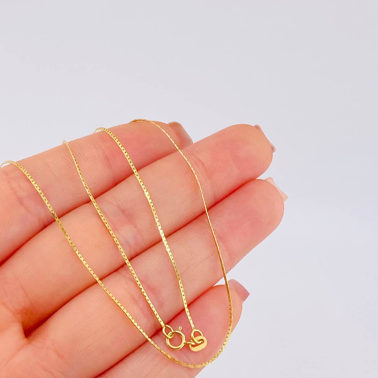 Cadena Veneciana 1.35 g / 18 in / 0.85 mm Oro Amarillo 18K