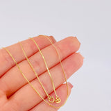 Cadena Veneciana 1.35 g / 18 in / 0.85 mm Oro Amarillo 18K