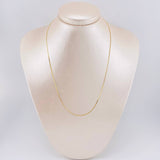 Venetian Chain 0.8 g / 17 3/4 in / 0.5 mm Yellow Gold 18K