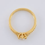 Anillo Solitario Churumbela 2.9 g / T6 3/4 Oro Amarillo 18K