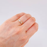 Anillo Solitario Churumbela 3 g / T7 1/4 Oro Amarillo 18K