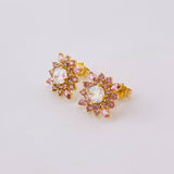 Pendant Starry Flower 2.85 g / 13.5 cm Yellow Gold 18K Nac.Esp.