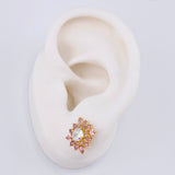 Pendant Starry Flower 2.85 g / 13.5 cm Yellow Gold 18K Nac.Esp.