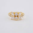 Anillo Hoja En Secuencia 2.2 g / T6 1/2 Oro Amarillo 18K Nac.Esp.