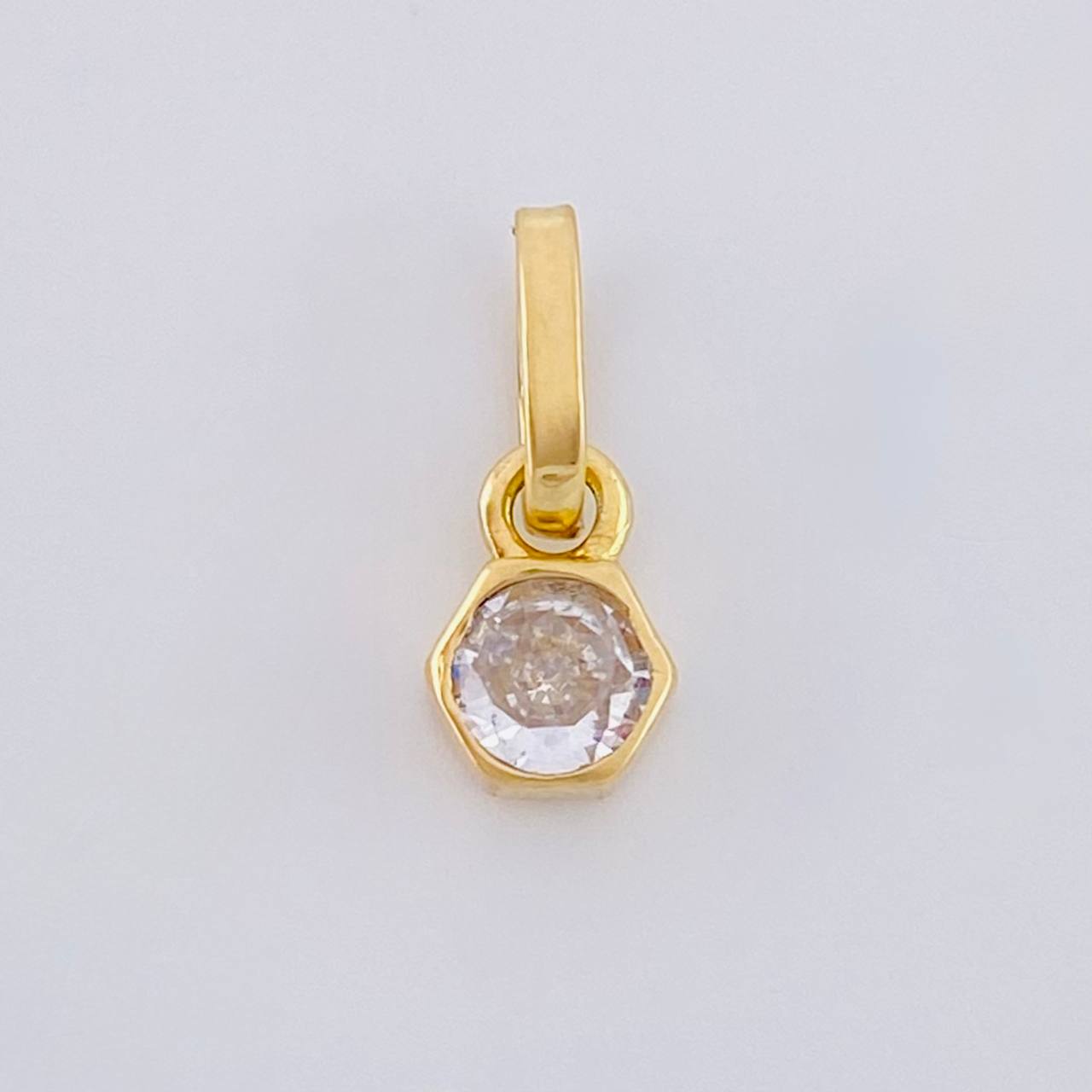 Dije Piedra 0.7 g / 1,2 cm Oro Amarillo 18K Nac.Esp.