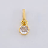 Dije Piedra 0.7 g / 1,2 cm Oro Amarillo 18K Nac.Esp.