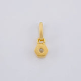 Dije Piedra 0.7 g / 1,2 cm Oro Amarillo 18K Nac.Esp.