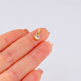 Dije Piedra 0.7 g / 1,2 cm Oro Amarillo 18K Nac.Esp.