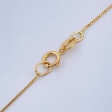 Set Cadena y Dije Veneciana + San Benito 1,35gr / Oro Amarillo 18K &