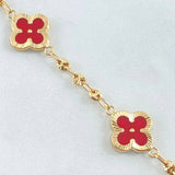 Bracelet GC Clover 6.3gr / 7.5in / 18K Gold -