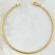 Flat Snake Bracelet 1.6gr / 7.1in / +3 18K Gold ©