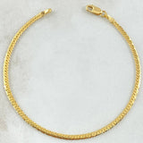 Bracelet 1.65gr / 7.1in / +3 18K Gold ©
