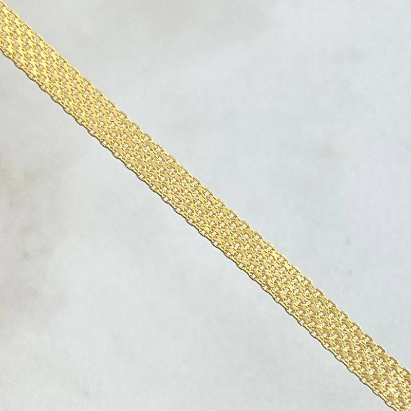 Bismark Bracelet 1.95gr / 7.3in / +1 18K Gold ©