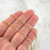 Classic Link Chain Special Trio 3.8gr / 19.7in / +3 18K Gold