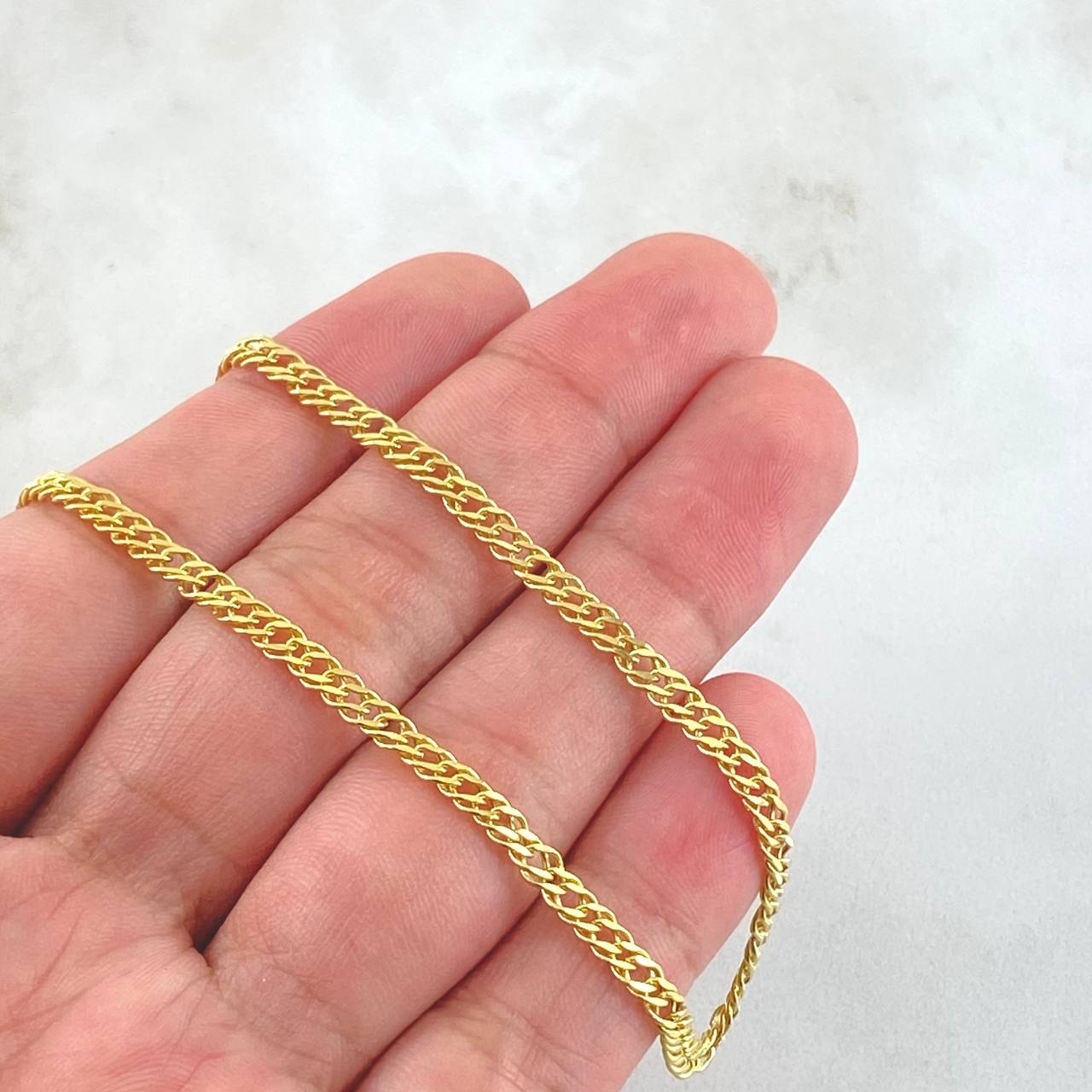 Wheat Chain 5gr / 23.6in / +3 18K Gold