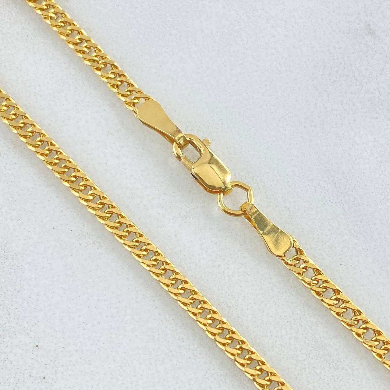 Cuban Links Reticulated 4.2gr / 50cm / +3 18K Gold