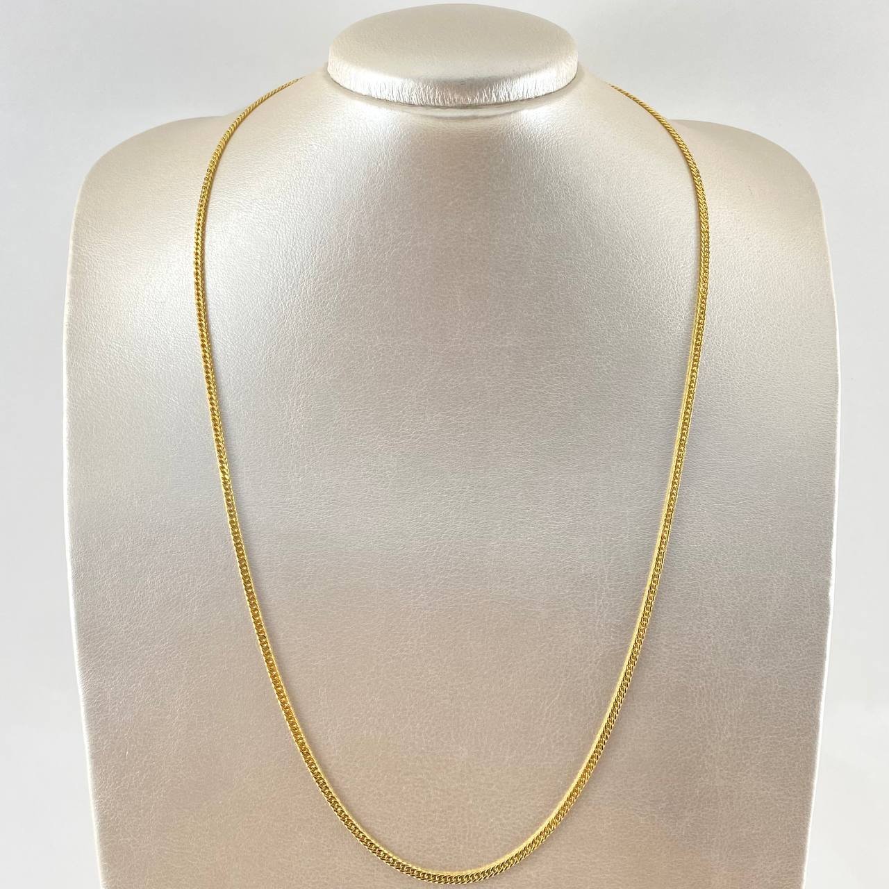 Cuban Links Reticulated 4.9gr / 23.6in / +3 18K Gold