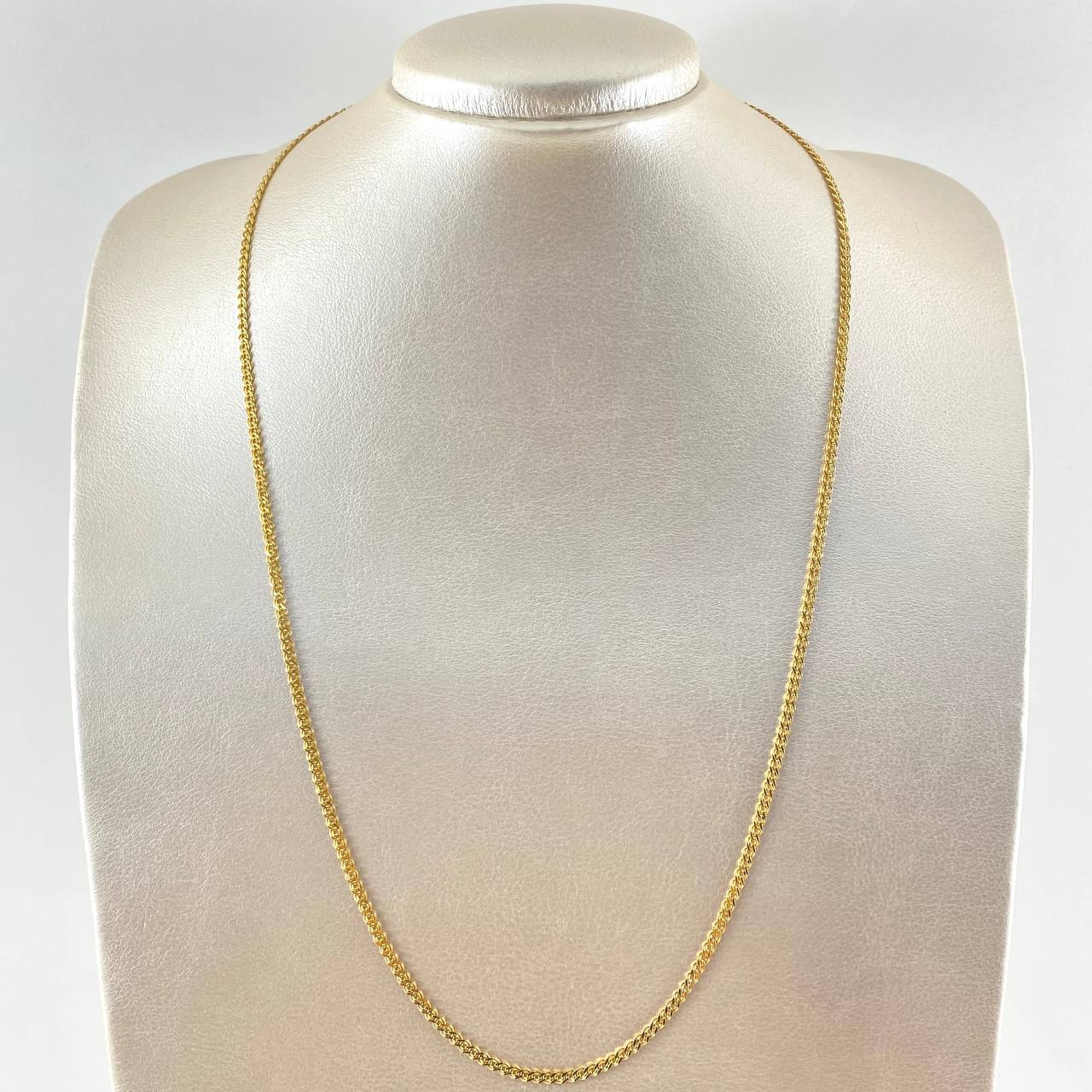 Wheat Chain 3.3gr / 60cm / +3 18K Gold