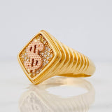 Signet Ring Weight 6.2g / T10 Yellow Gold 18K
