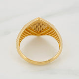 Signet Ring Weight 6.2g / T10 Yellow Gold 18K