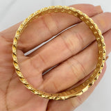 Cuban Links Bracelet Infinite 15g / 7 1/2 in / 7.96mm Yellow Gold 18K