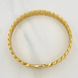 Cuban Links Bracelet Infinite 15g / 7 1/2 in / 7.96mm Yellow Gold 18K