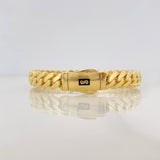 Cuban Links Bracelet Infinite 15g / 7 1/2 in / 7.96mm Yellow Gold 18K