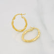 Candongas Mary Ovaladas 1.35g / 3/4 in Oro Amarillo 18K