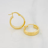 Candongas Tribal 2.3g / 3/4 in Oro Amarillo 18K