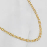 Cadena Chino 2.3g / 20 in / 1.86mm Oro Amarillo 18K