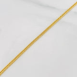 Pulso Cubano 1.4g / 7 3/4 in / 1.95mm Oro Amarillo 18K
