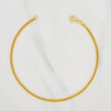 Pulso Cubano 1.5g / 7 3/4 in / 2.06mm Oro Amarillo 18K
