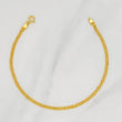 Pulso Chino 1.45g / 7 1/2 in / 2.43mm Oro Amarillo 18K