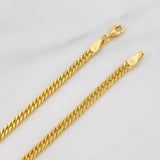 Pulso Cubano 3.05g / 7 1/2 in / 3.59mm Oro Amarillo 18K