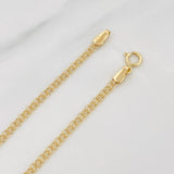 Pulso Chino 1.5g / 7 1/2 in / 2.2mm Oro Amarillo 18K
