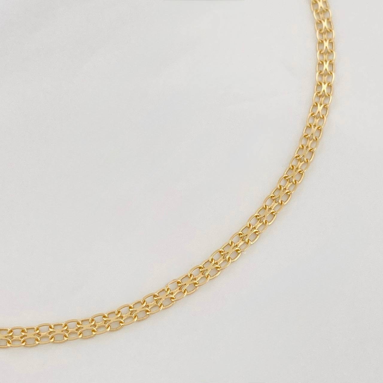 Pulso Chino 1.5g / 7 1/2 in / 2.2mm Oro Amarillo 18K